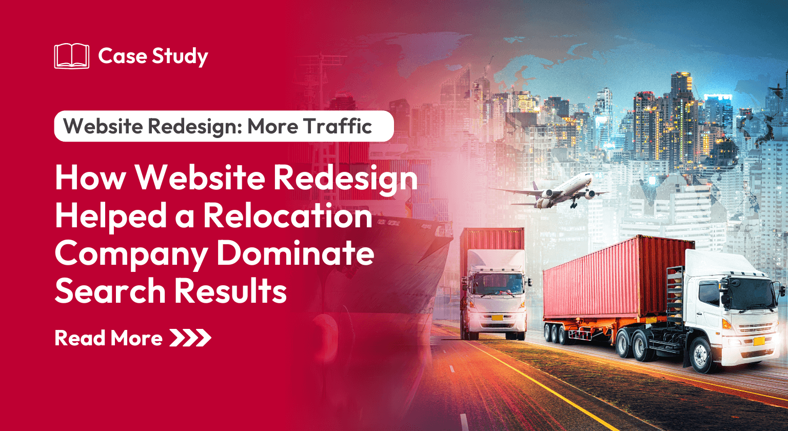Relocation Company Website Redesign Service