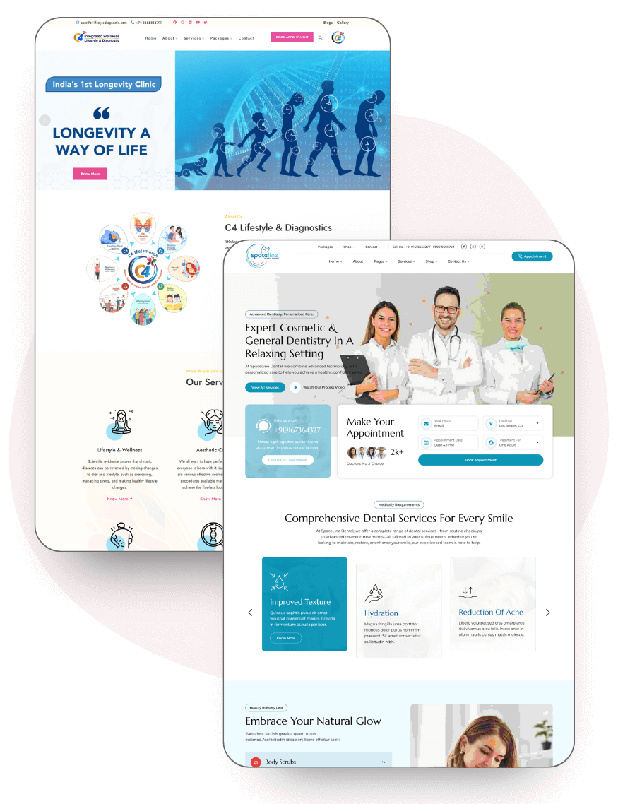 Professional Medical Web Design & Development For Doctors & Surgeons