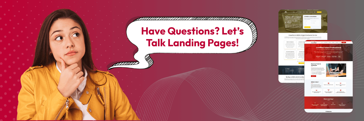 Custom Landing Page Design Service