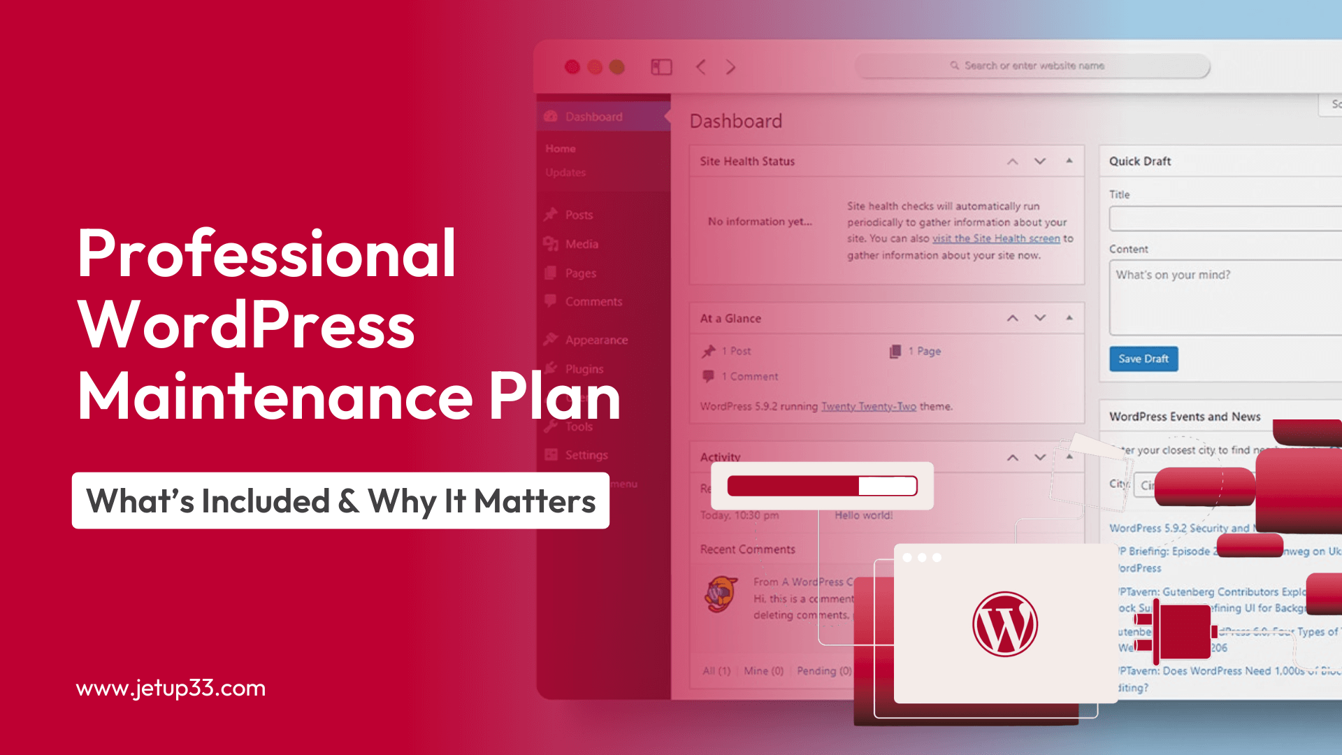 Professional WordPress Website Maintenance Plan